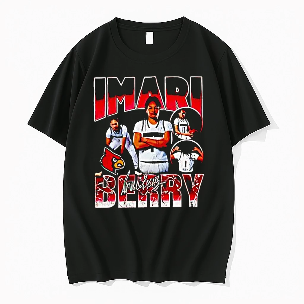 Imari Berry 2025 25 Womens Basketball Roster Signature Graphic Retro Shirts