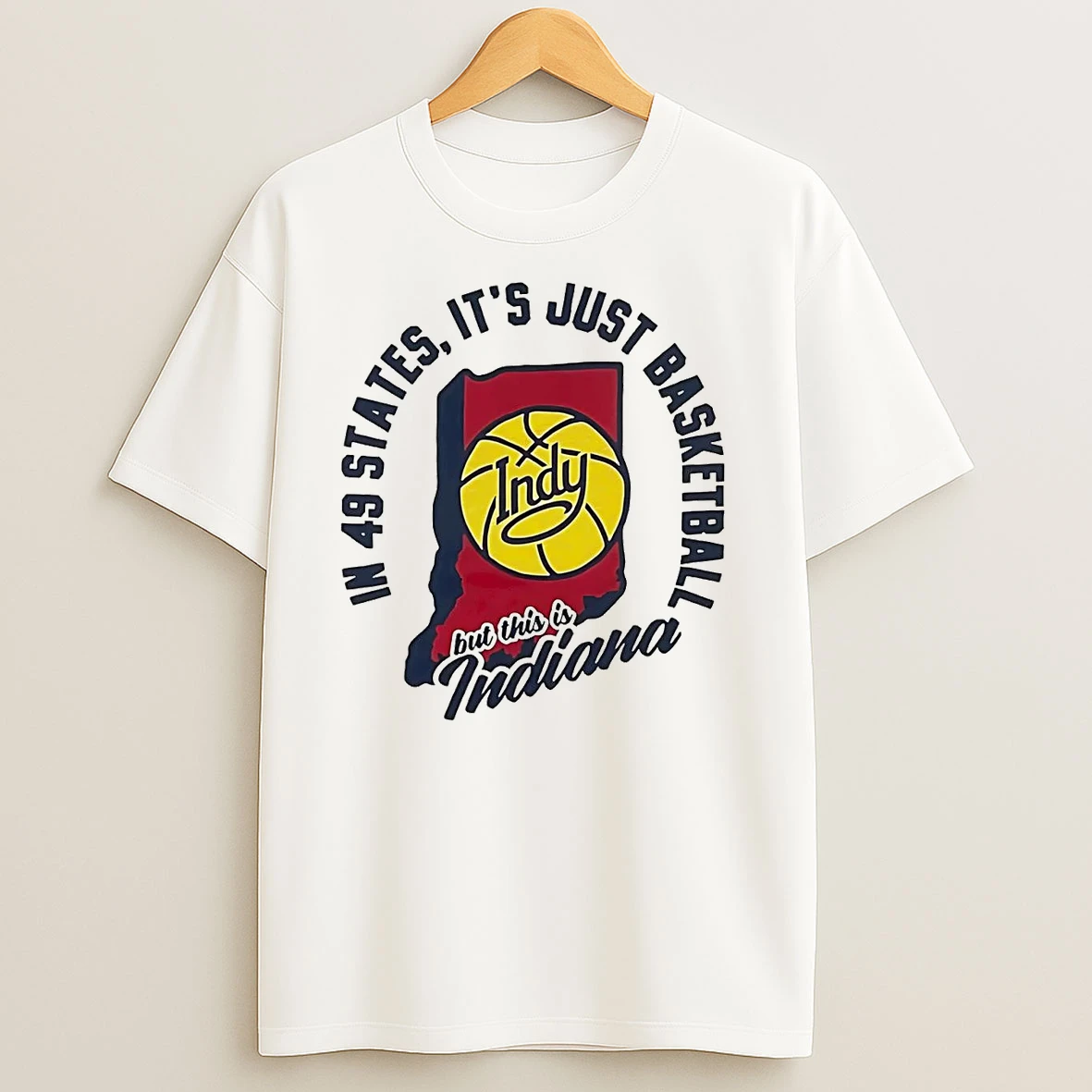 In 49 States Its Just Basketball But Indy This Is Indiana Fever T Shirts