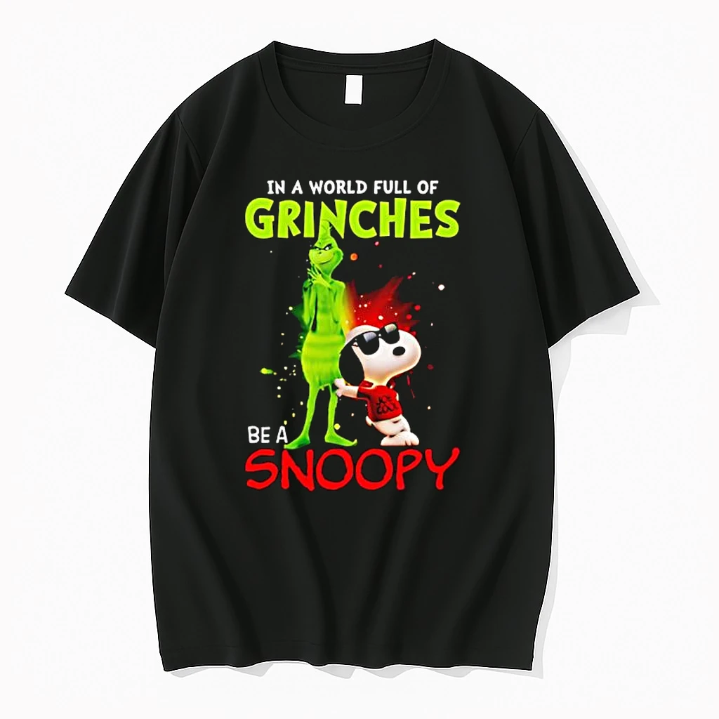 In A World Full Of Grinches Be A Snoopy Shirts