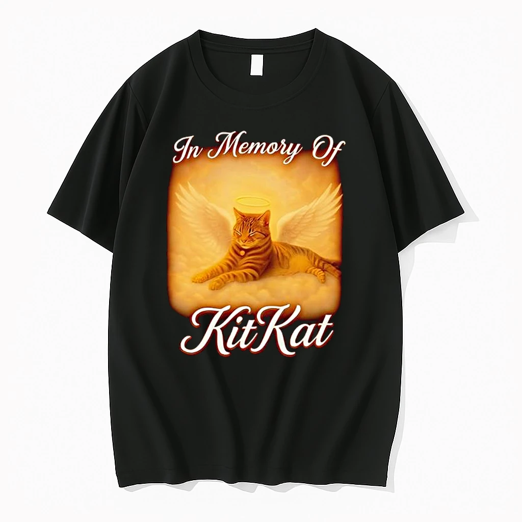 In Memory Of Kit Kat Pet Cat Graphic Shirts
