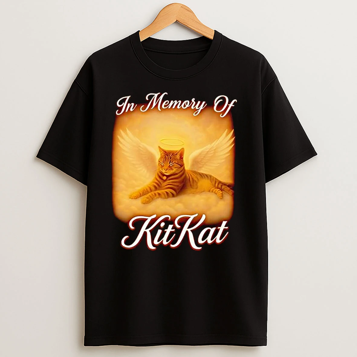 In Memory Of Kit Kat Pet Cat Graphic T Shirts