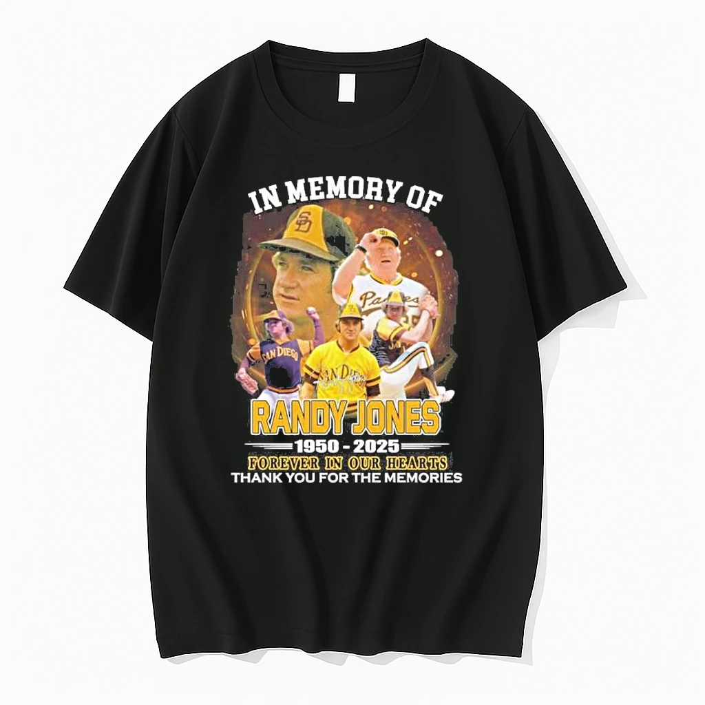 In Memory Of Randy Jones San Diego Padres 1950 2025 Forever In Our Hearts Shirts