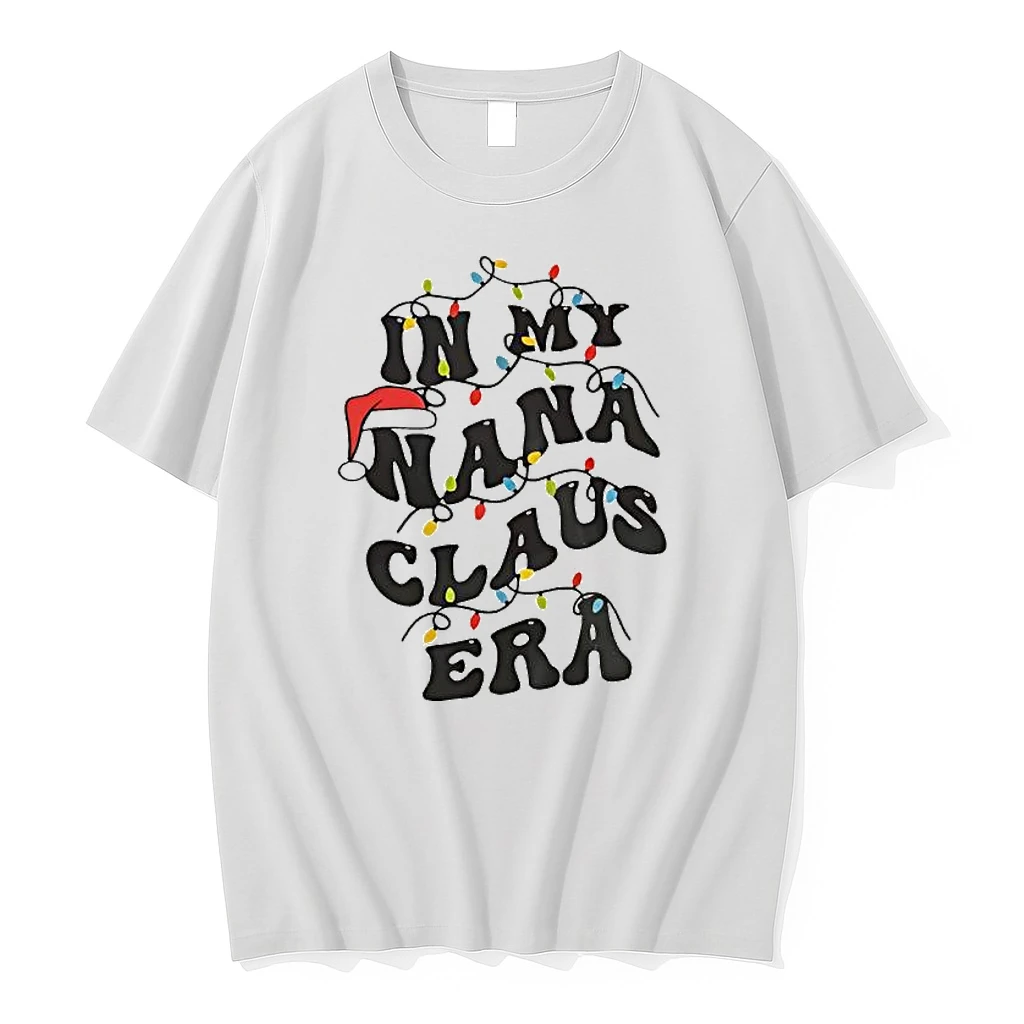 In My Nana Claus Era Christmas Lights Shirts