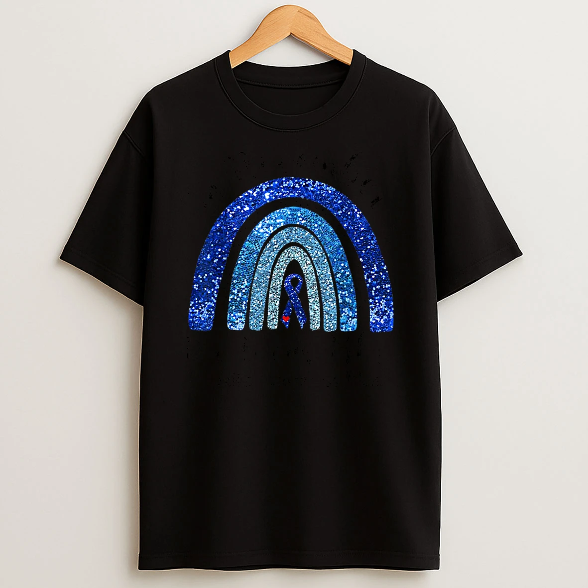In November We Wear Blue Rainbow Diabetes Awareness Month Shirts