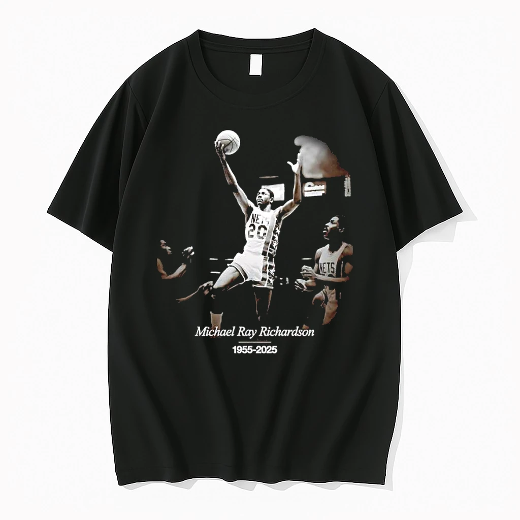 In Loving Memory Nets All Star Michael Ray Richardson 1955 2025 Shirts
