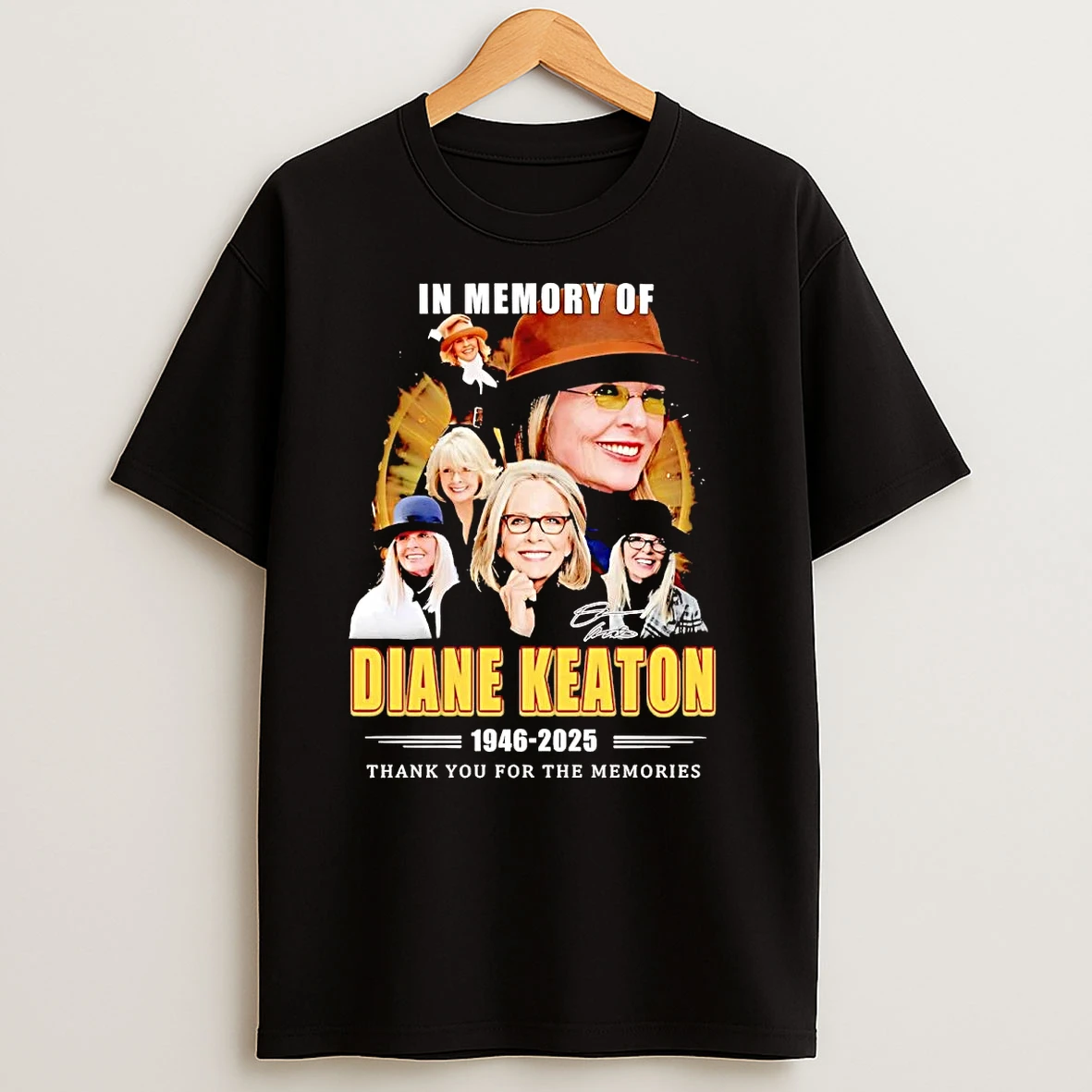 In Memory Of Diane Keaton 1946 2025 Thank You For The Memories T Shirts