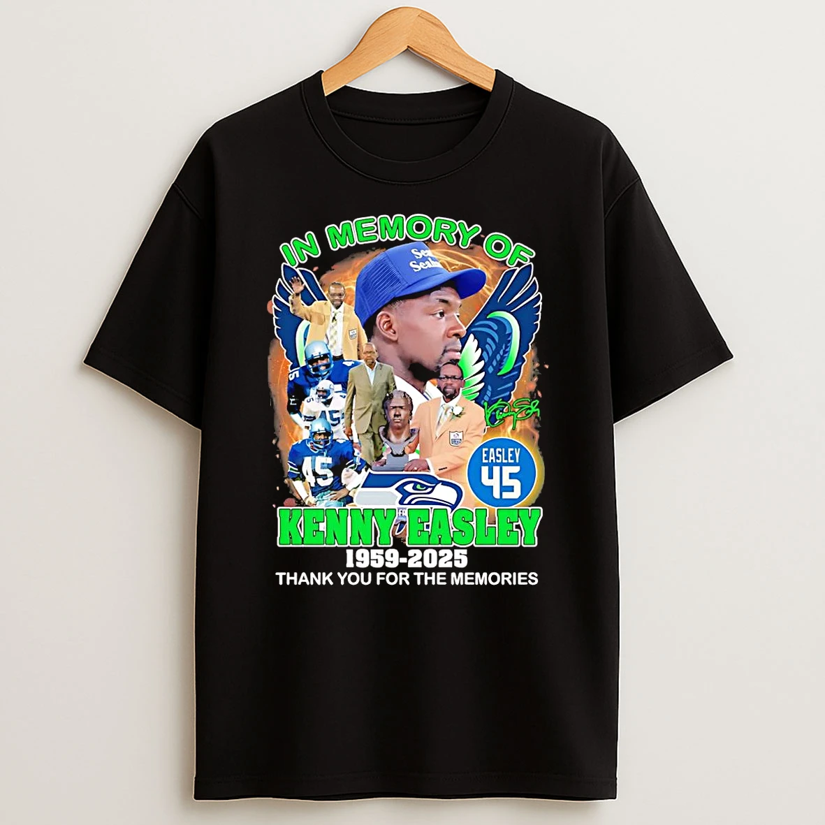In Memory Of Kenny Easley 1959 2025 Thank You For The Memories Shirts