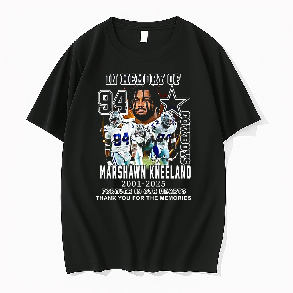 In Memory Of Marshawn Kneeland 2001 2025 Forever In Our Hearts Signature Shirts