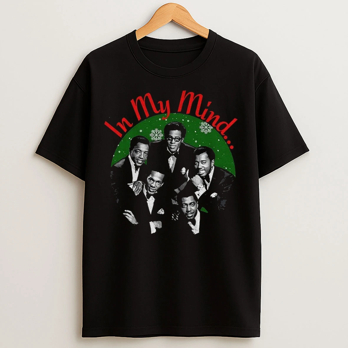 In My Mind Family Matching African American Merry Christmas T Shirts