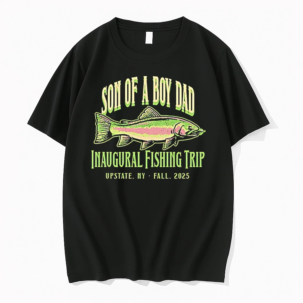 Inaugural Fishing Trip Son Of A Boy Dad 2025 Shirts