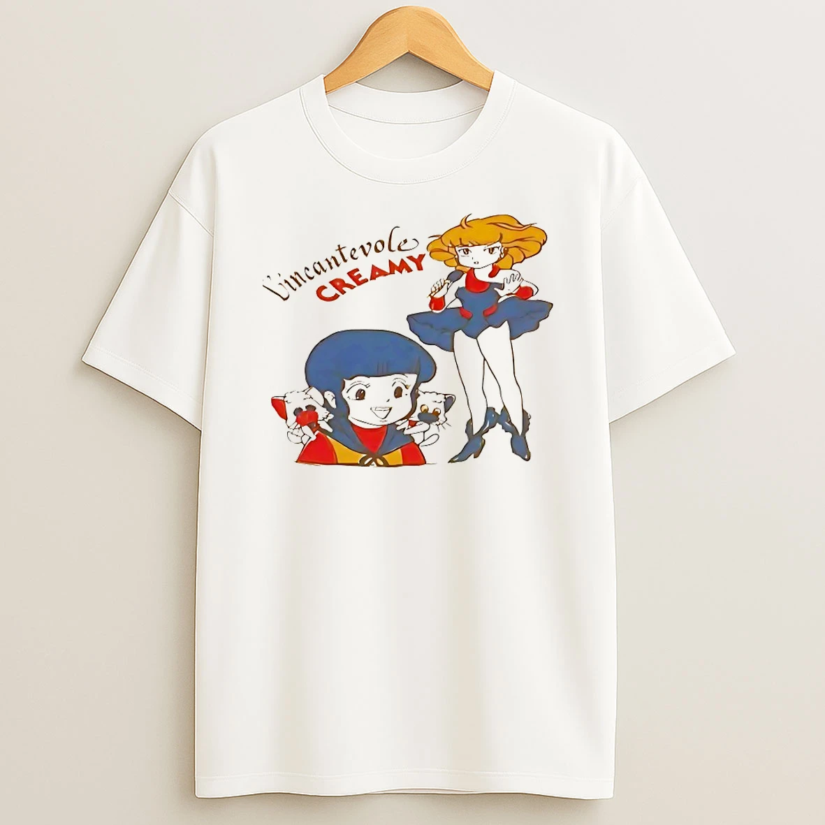 Incantevole Creamy Mami Vintage Shirts
