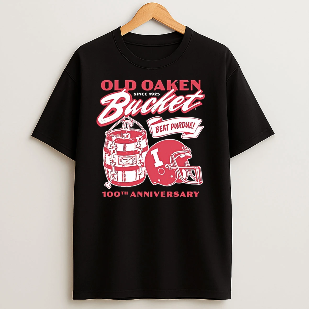 Indiana Hoosiers 100th Anniversary Bucket Game T Shirts