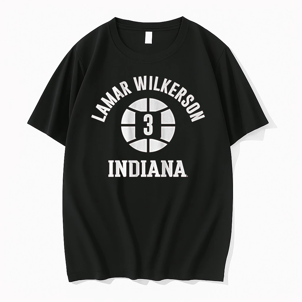 Indiana Hoosiers Basketball Lamar Wilkerson Name Number Ball Shirts