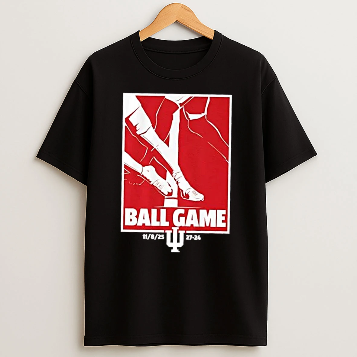 Indiana Hoosiers Football Omar Cooper Jr Toe Tap Shirts