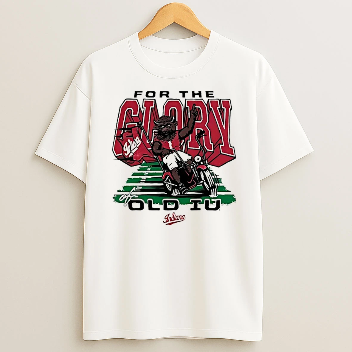 Indiana Hoosiers For The Glory Of Old Iu Football Shirts