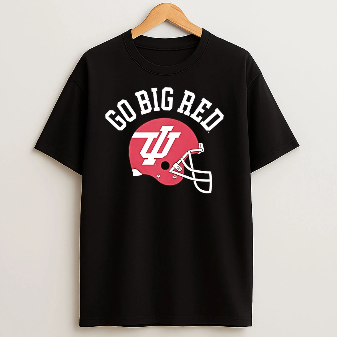 Indiana Hoosiers Go Big Red Flying Iu Helmet T Shirts
