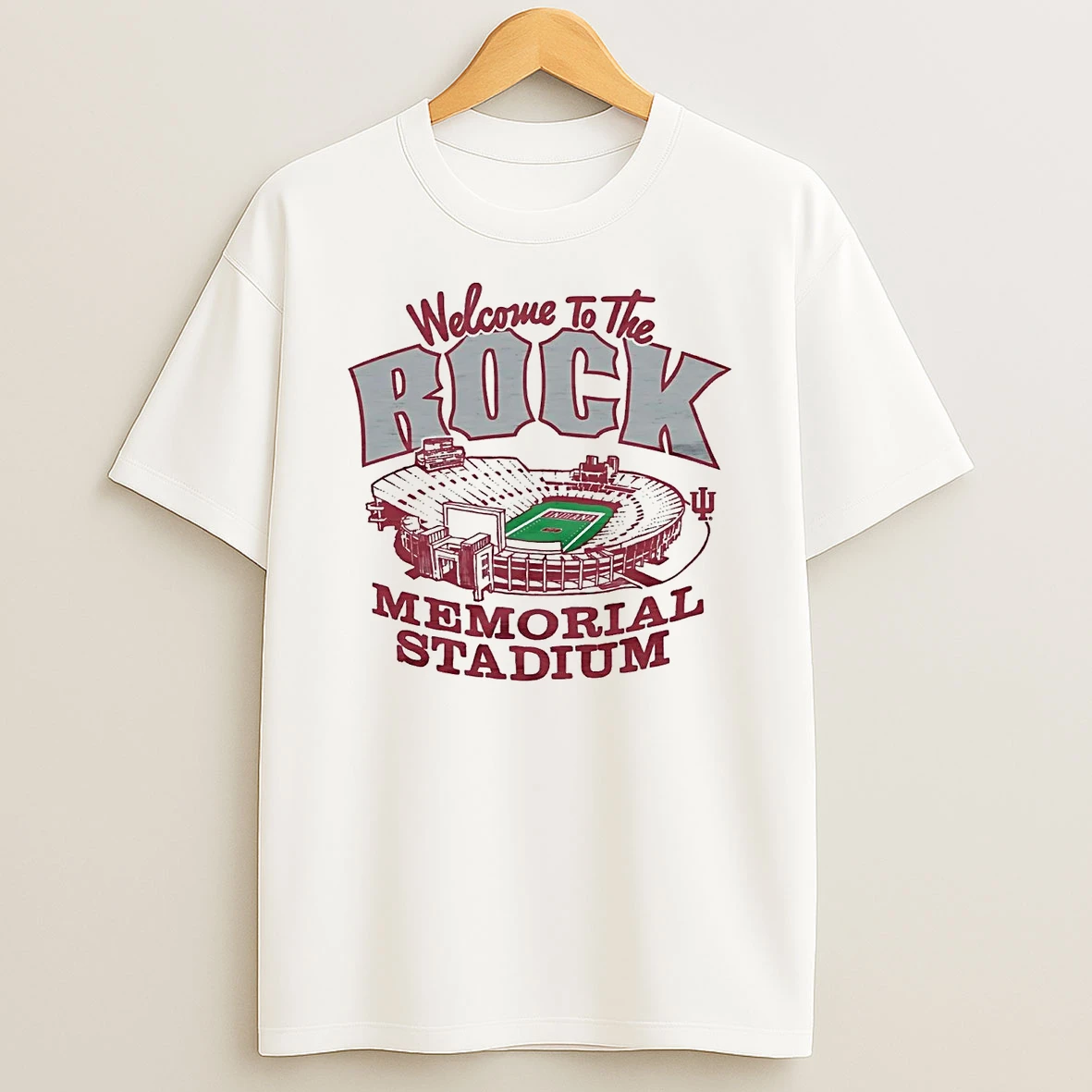 Indiana Hoosiers Memorial Stadium Welcome To The Rock Shirts