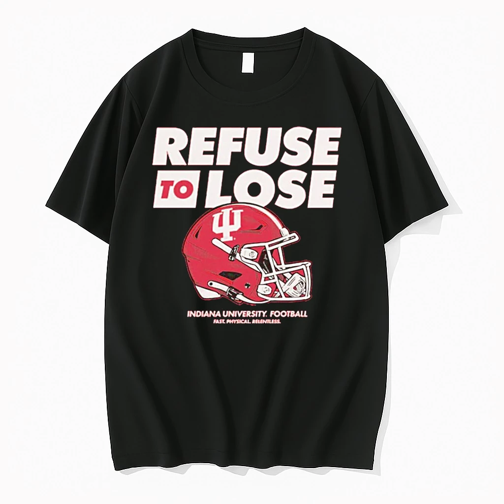 Indiana Hoosiers Refuse To Lose Helmets Shirts