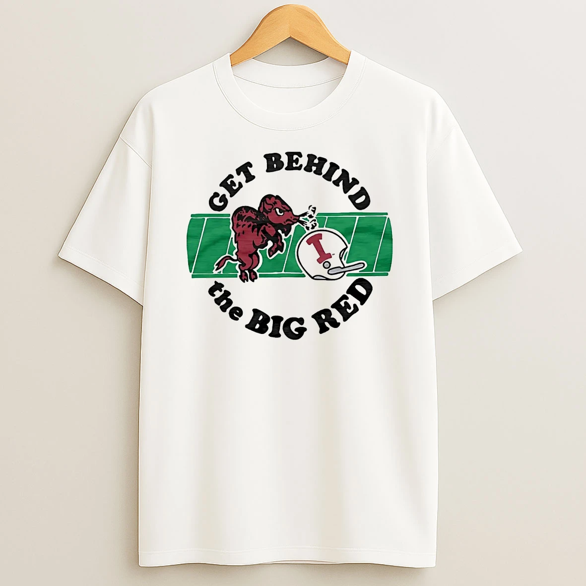 Indiana Hoosiers Mascot Get Behind The Big Red Shirts