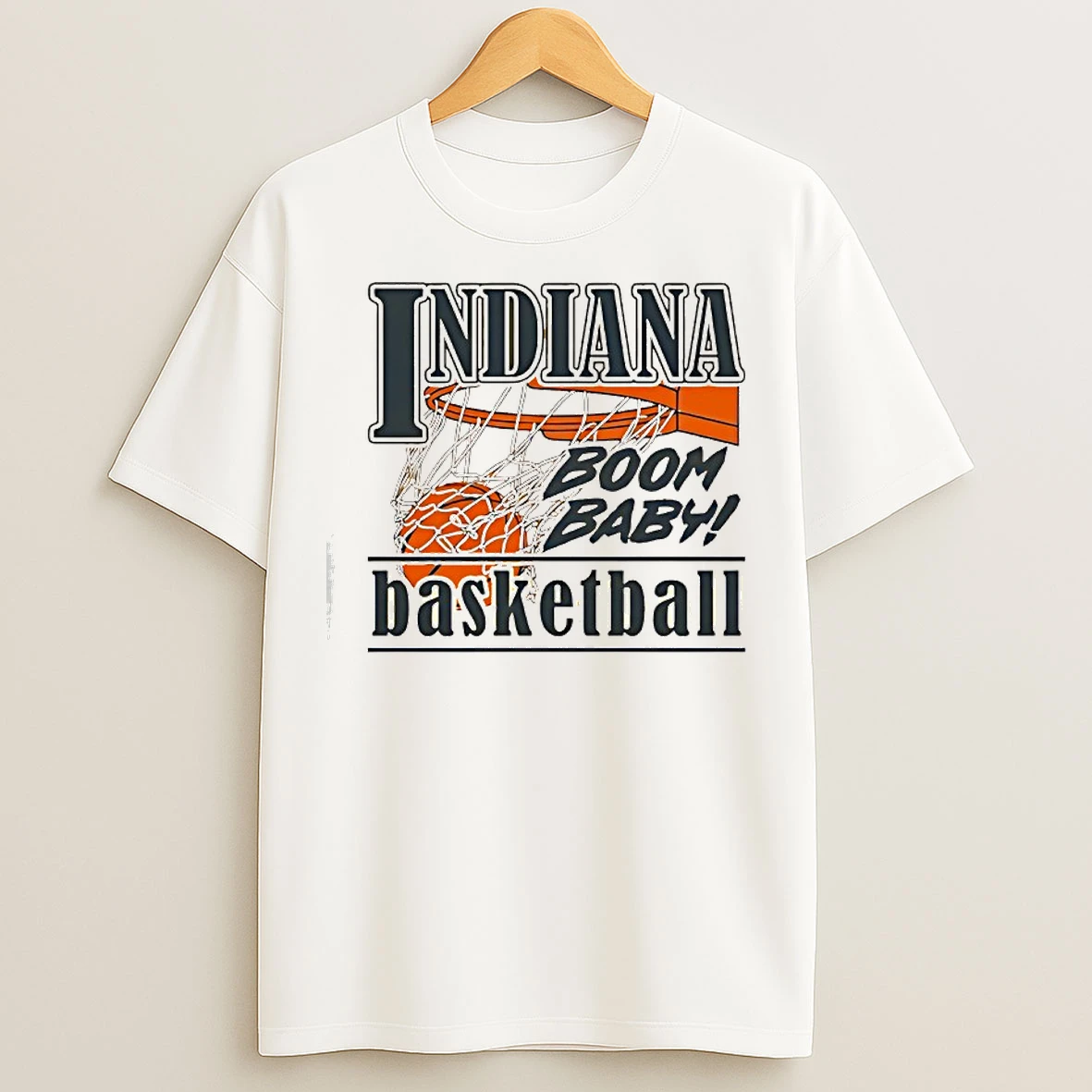 Indiana Hoosiers Mens Basketball Boom Baby T Shirts