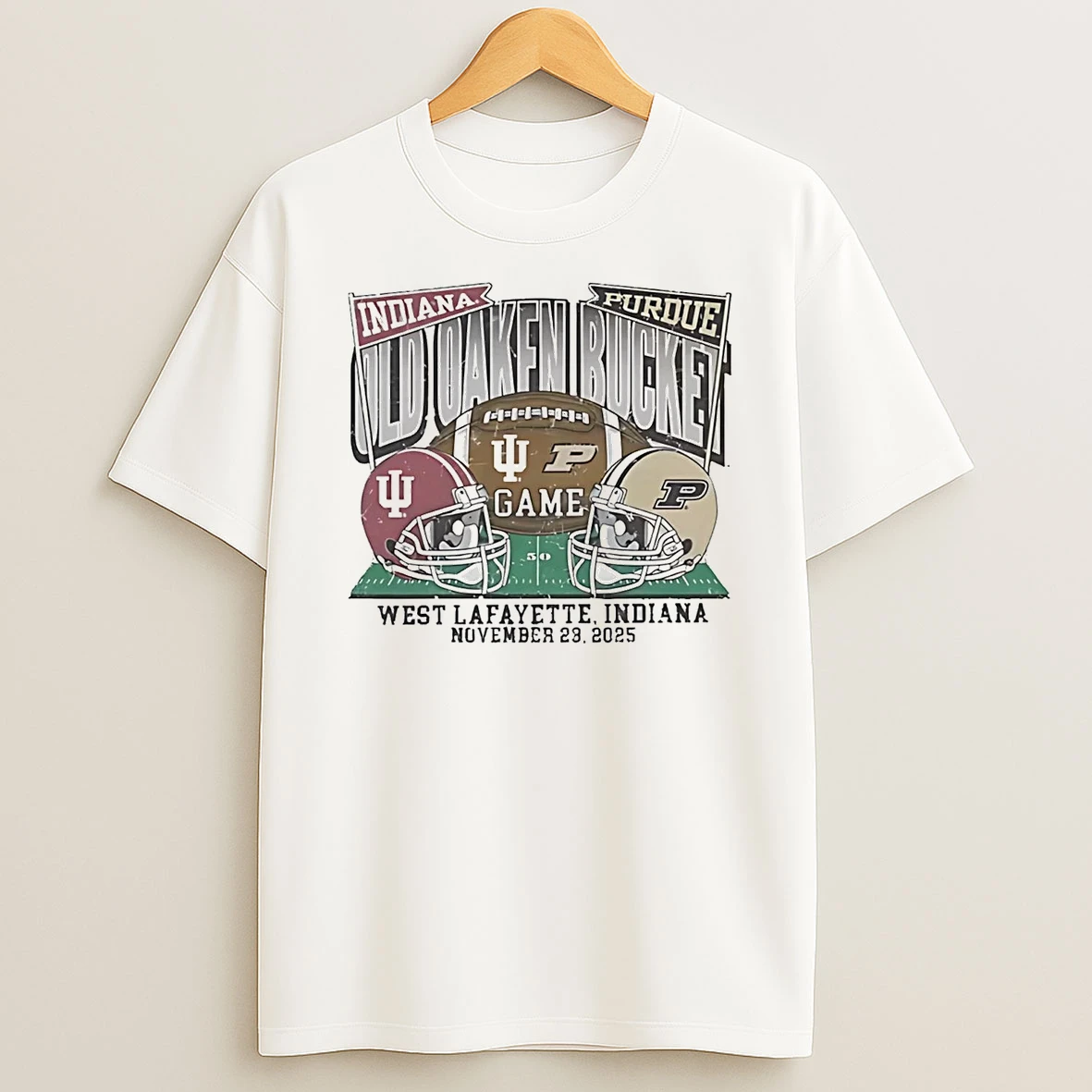 Indiana Hoosiers Vs Purdue Boilermakers Old Oaken Bucket 2025 Shirts