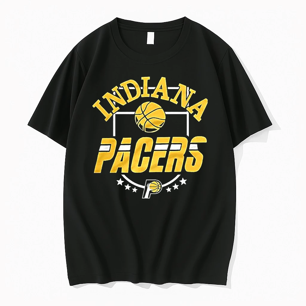 Indiana Pacers City Basketball 2025 Six Stars Logo Shirts