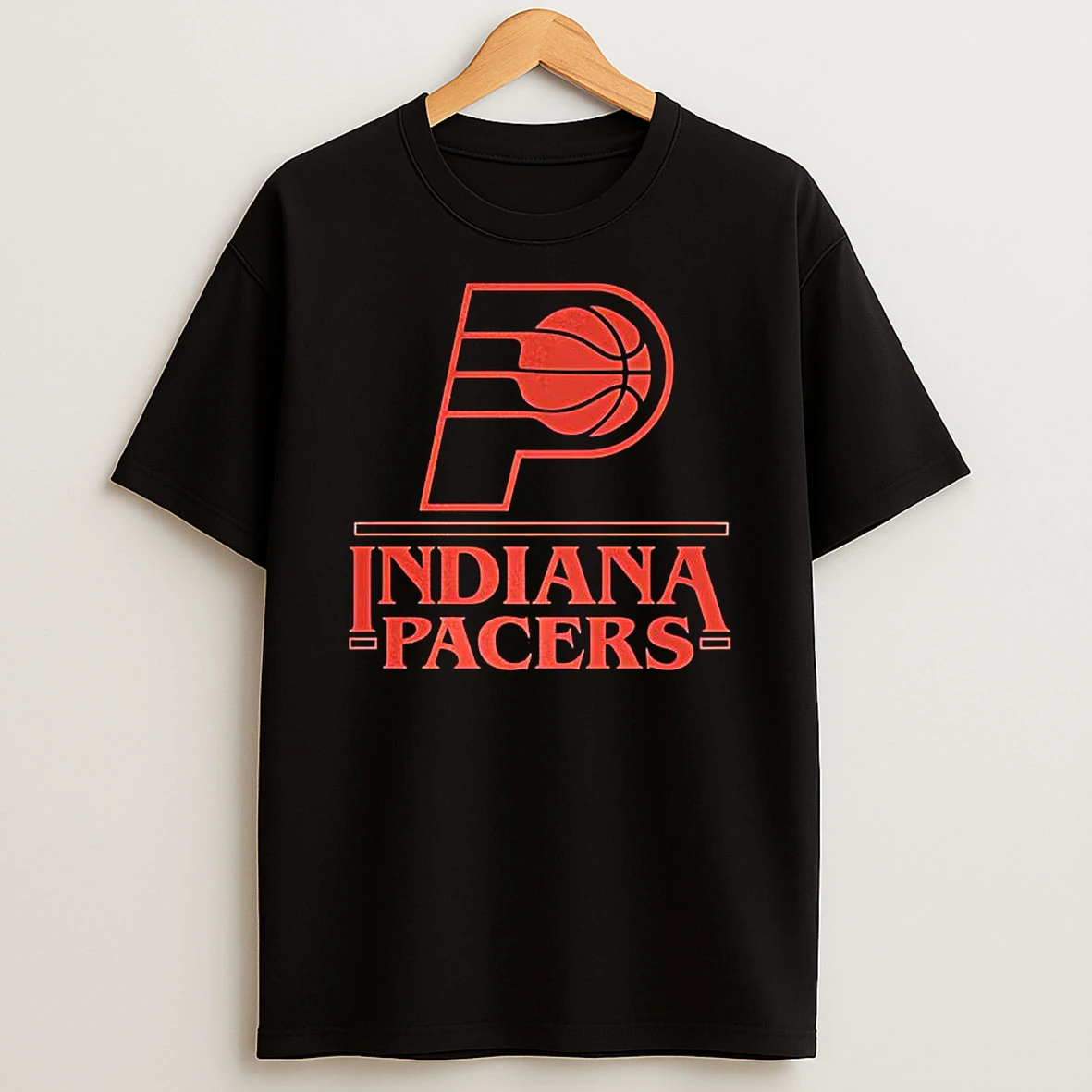 Indiana Pacers Stranger Thing Logo Shirts