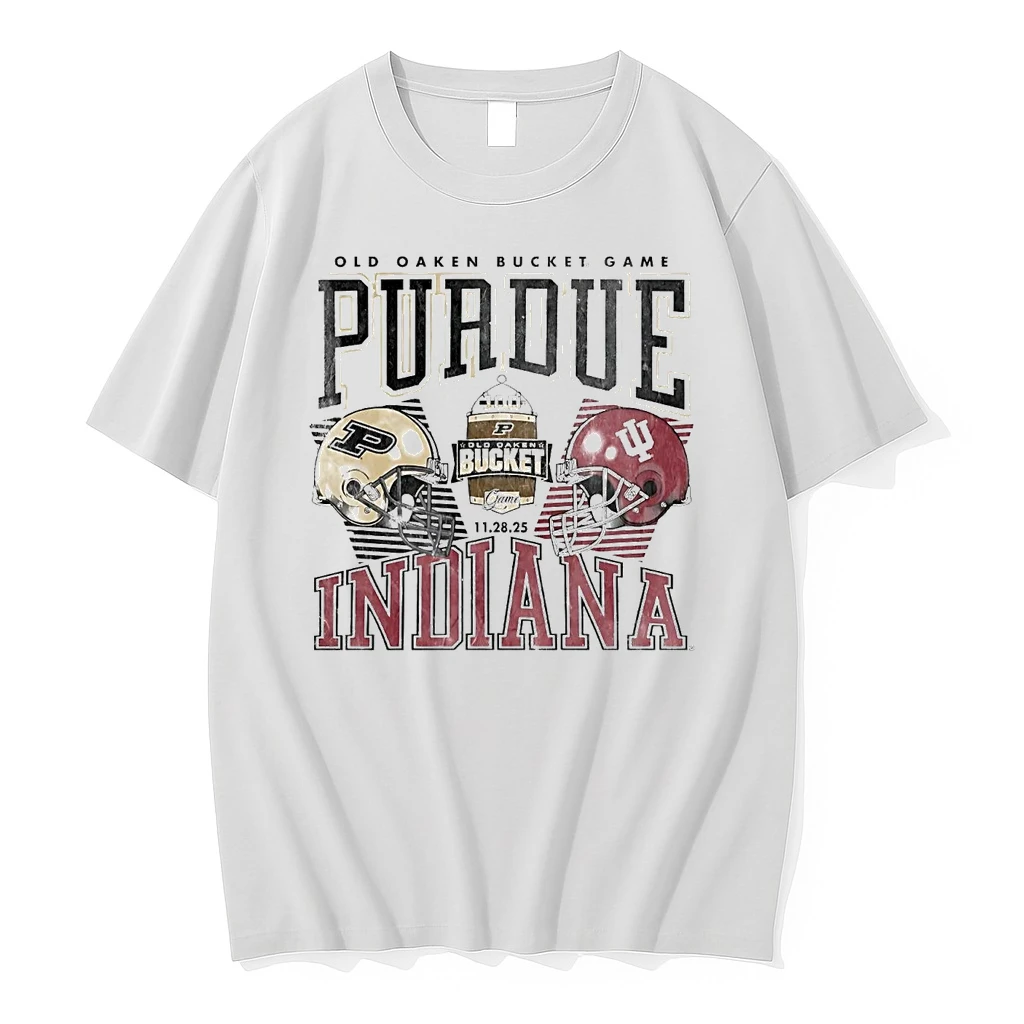 Indiana Vs Purdue 2025 Old Oaken Bucket Helmet Matchup Shirts