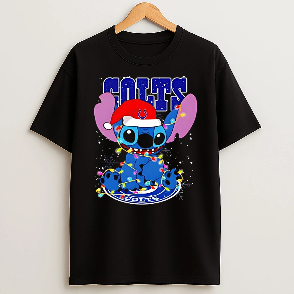 Indianapolis Colts Football Noel Stitch Christmas Shirts