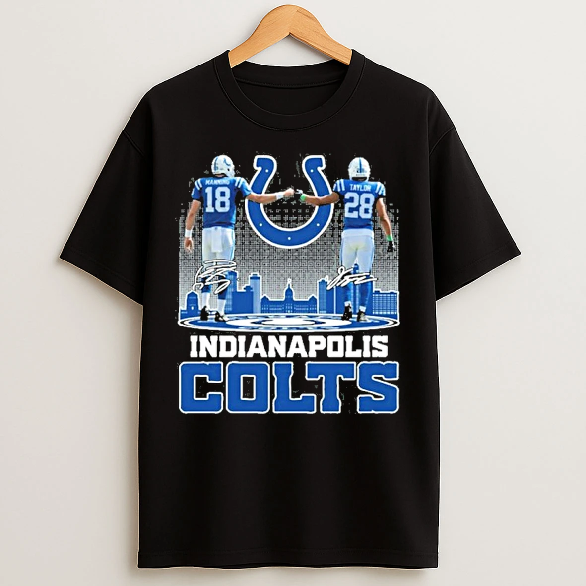 Indianapolis Colts Mankind X Taylor Signature City T Shirts