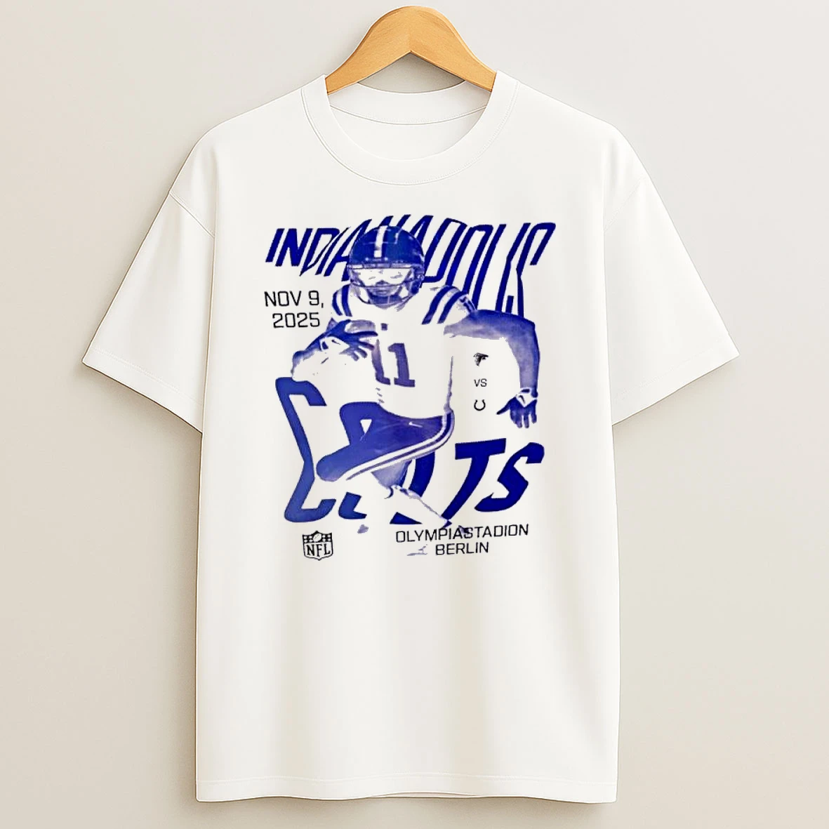 Indianapolis Colts November 9 2025 Olympiastadion Berlin Shirts