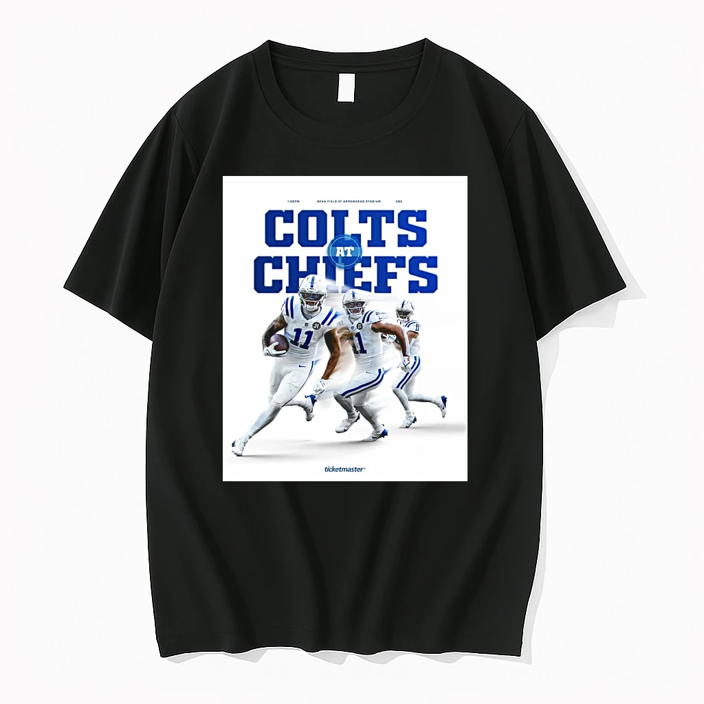 Indianapolis Colts Vs Kansas City Chiefs Nfl Game Week 12 Geha Field At Arrowhead Stadium 2025 Shirts