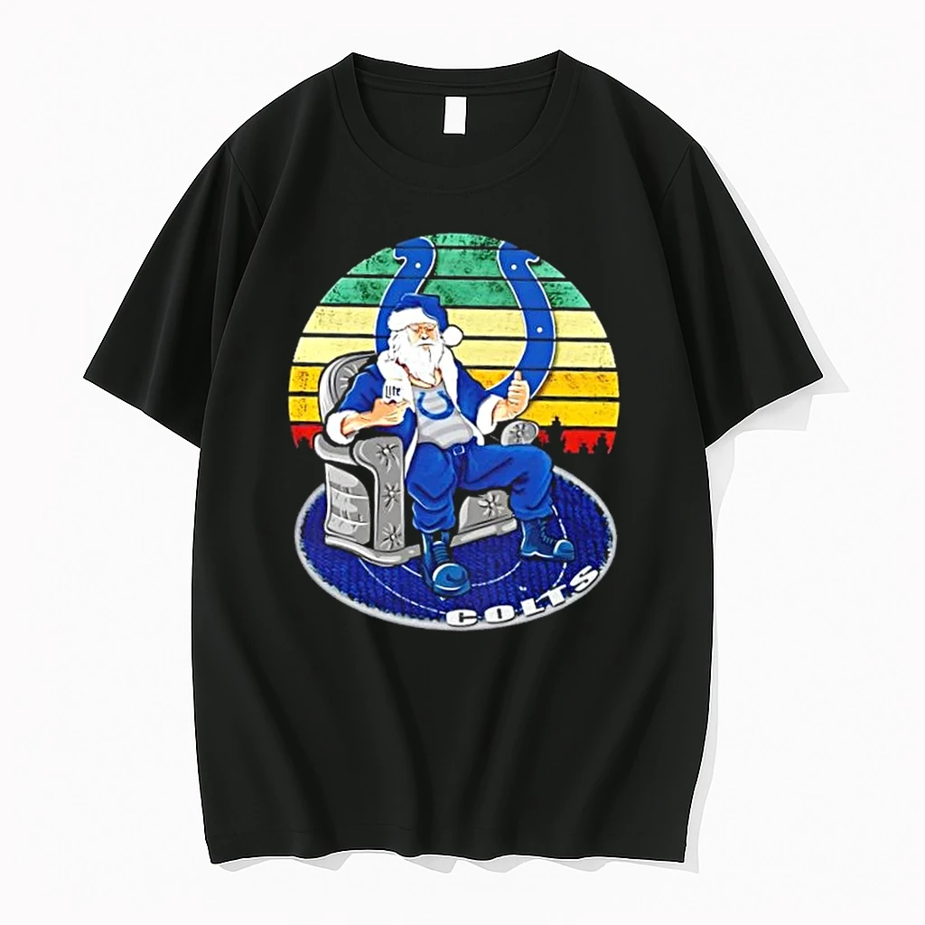 Indianapolis Colts X Santa Claus Christmas Vintage Shirts
