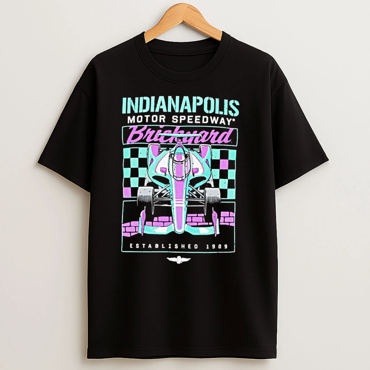 Indianapolis Motor Speedway Brickyard Est 1909 T Shirts