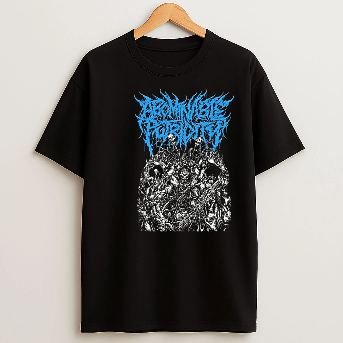 Indiemerchstore Abominable Putridity Piecemaker Circle Black T Shirts