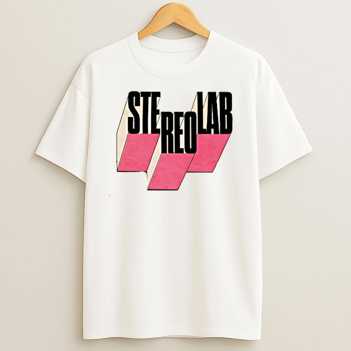 Instant Holograms On Metal Film Stereolab Logo T Shirts