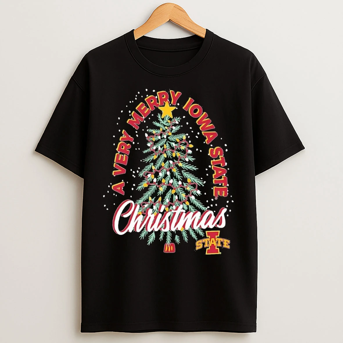 Iowa State Cyclones A Very Merry Iowa State Christmas T Shirts
