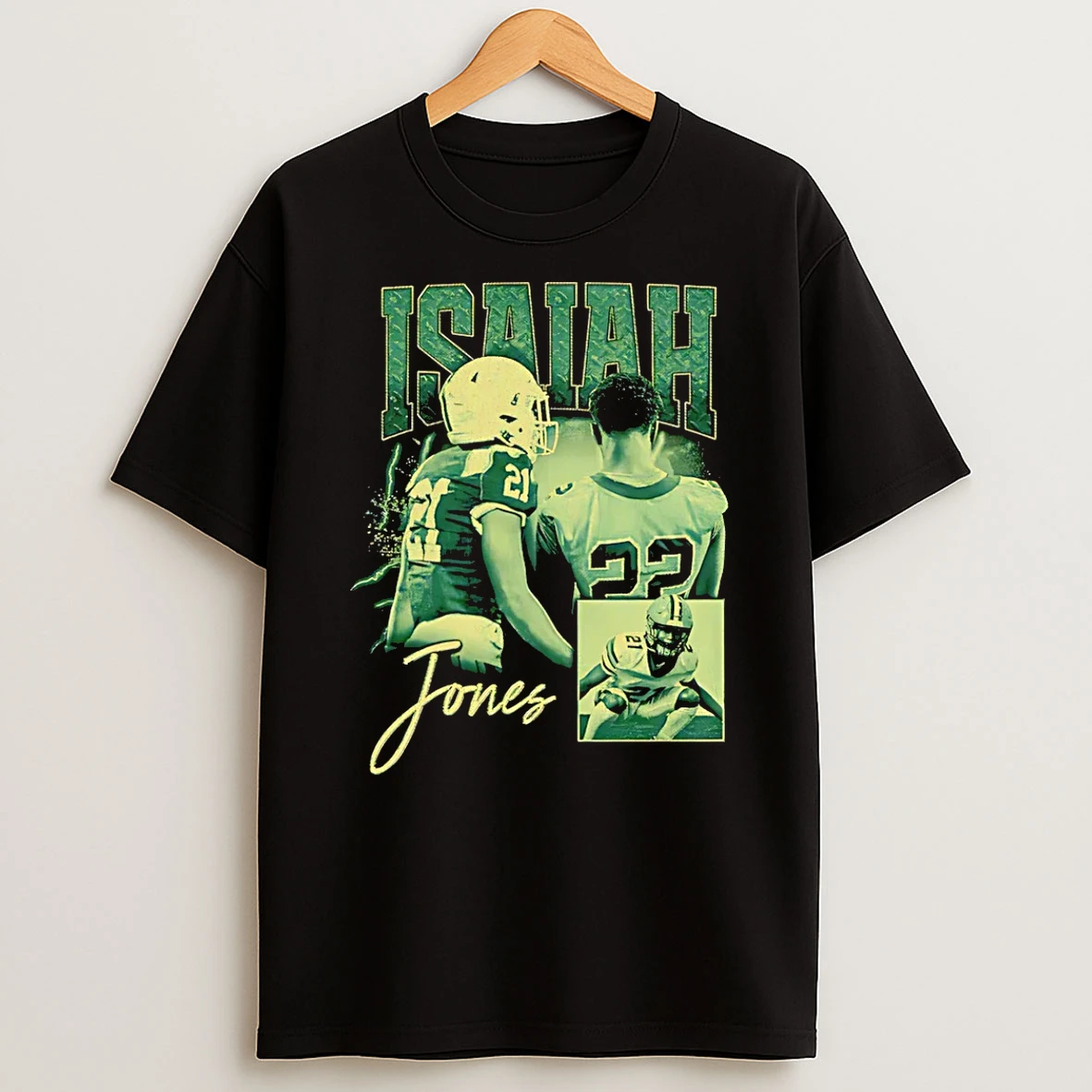 Isaiah Jones Defensive Back Graphic Shirts