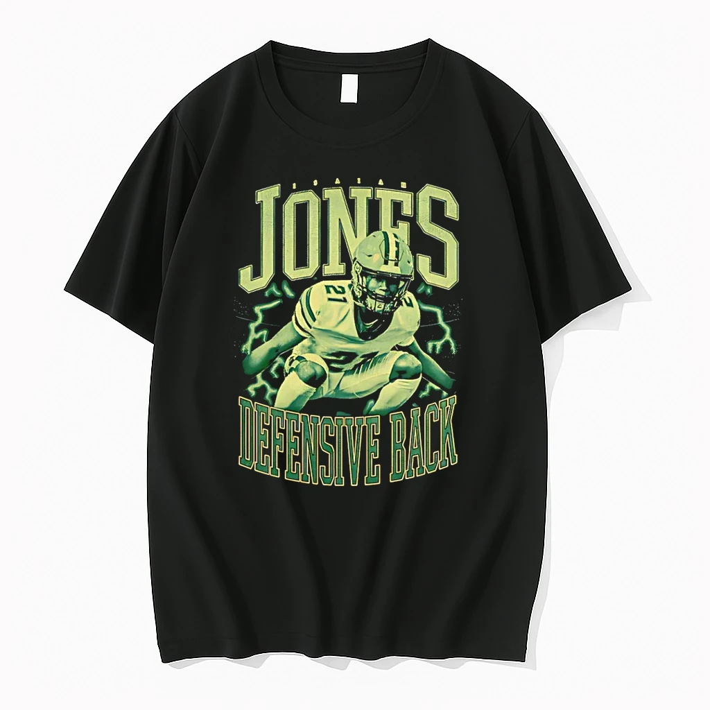 Isaiah Jones Defensive Back Vintage Shirts