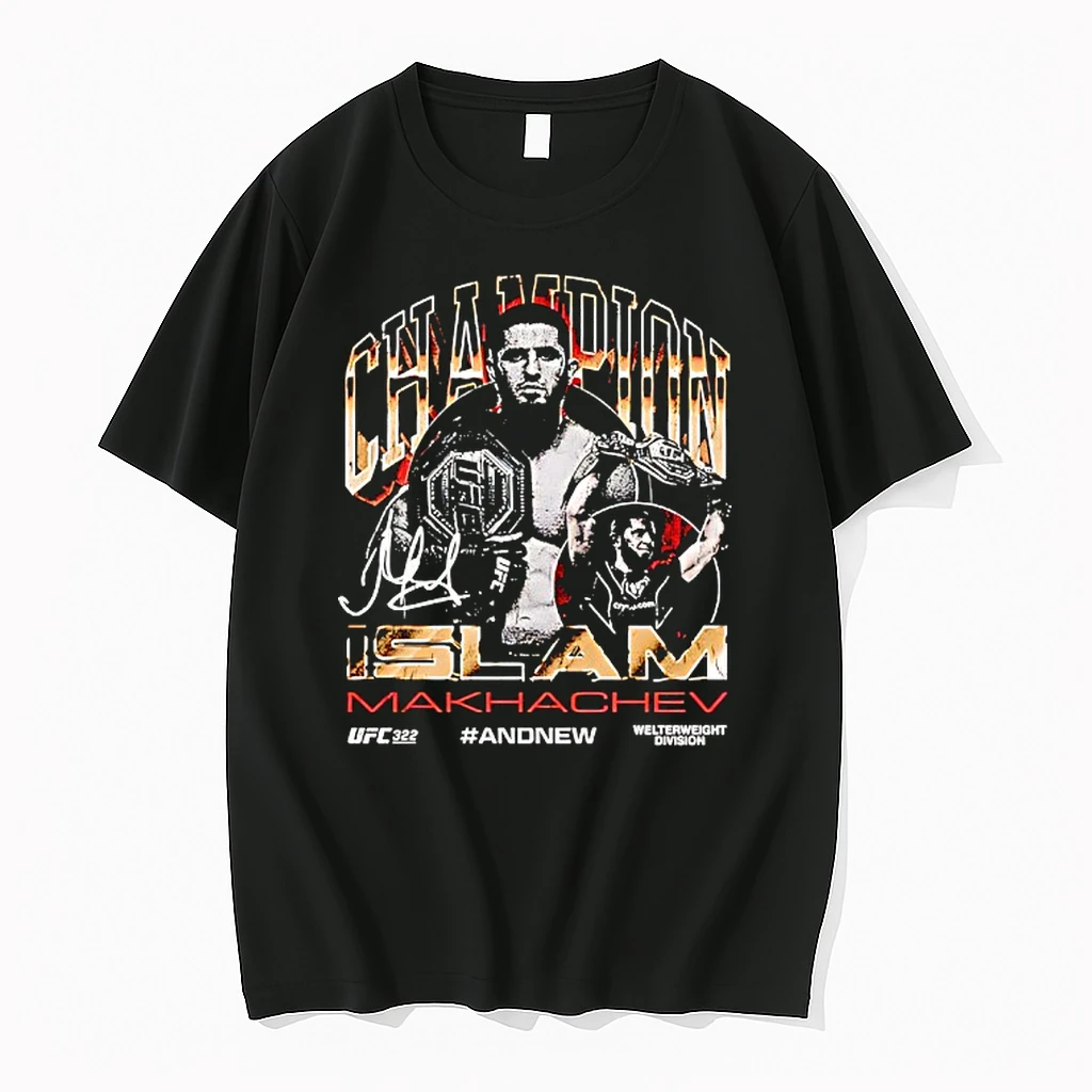 Islam Makhachev Ufc 322 Welterweight Champion Shirts