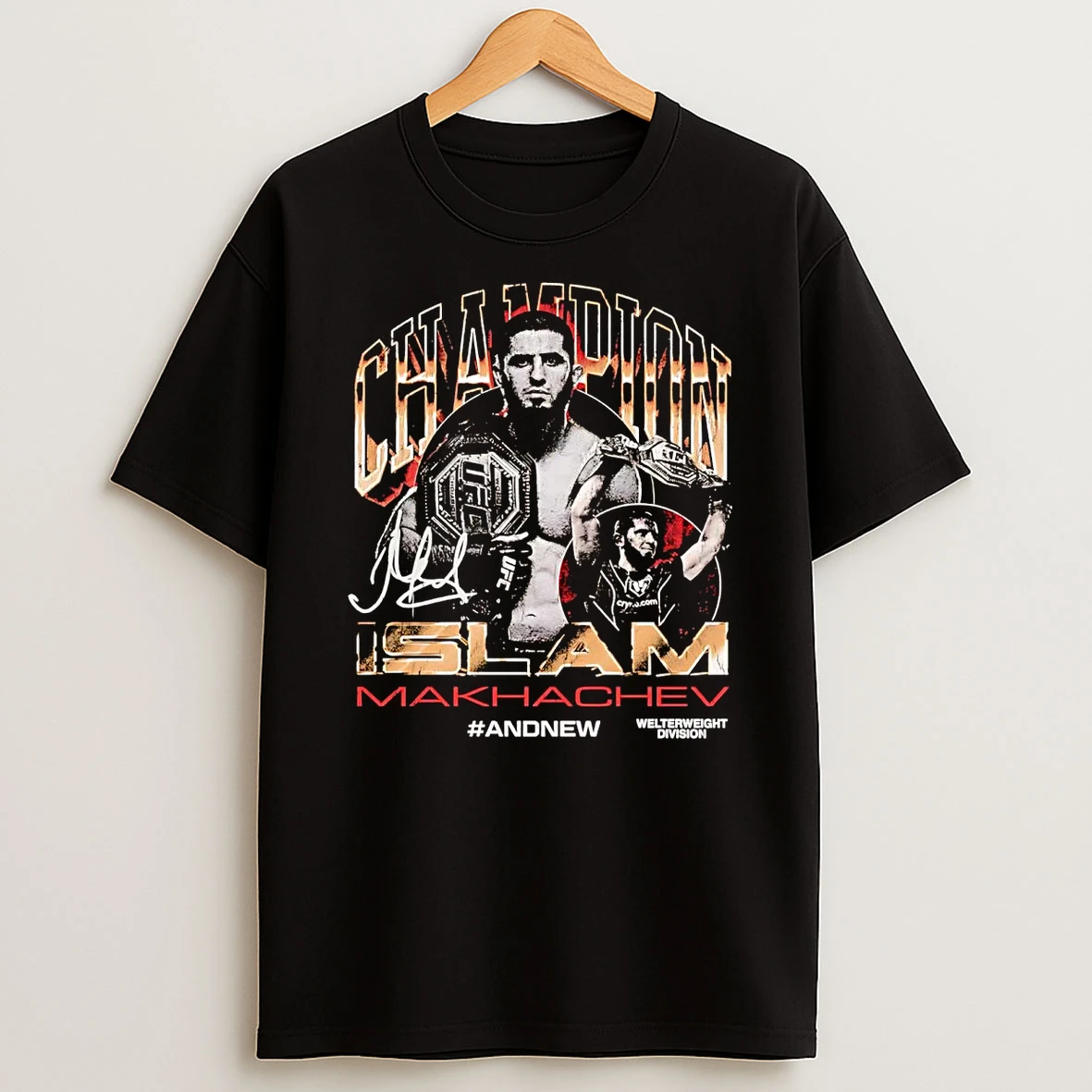 Islam Makhachev Ufc Welterweight Champion 2025 Shirts