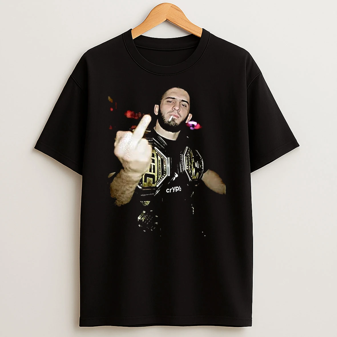 Islam Makhachev Middle Finger Meme Shirts
