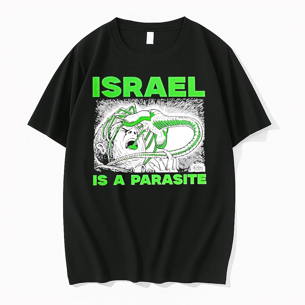 Israel Is A Parasite Alien Persons Face Shirts