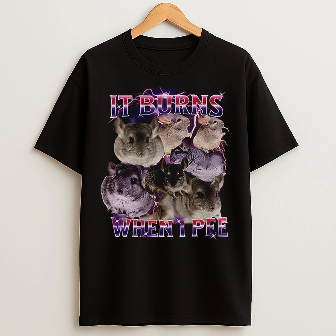 It Burns When I Pie Vintage T Shirts