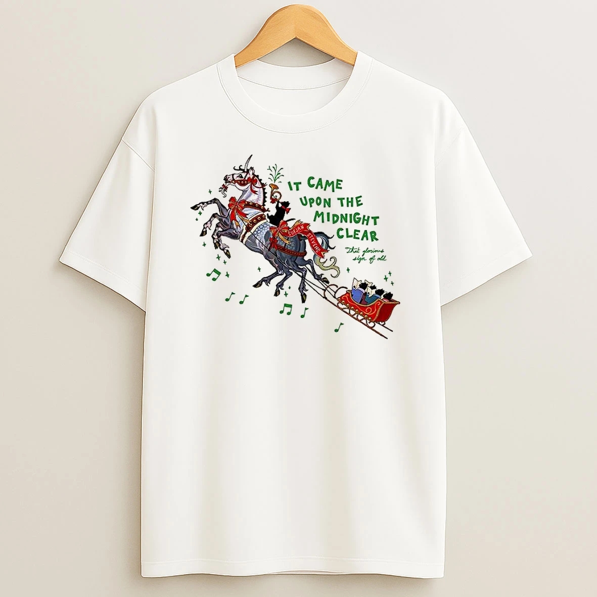 It Came Upon The Midnight Clear Merry Christmas Shirts