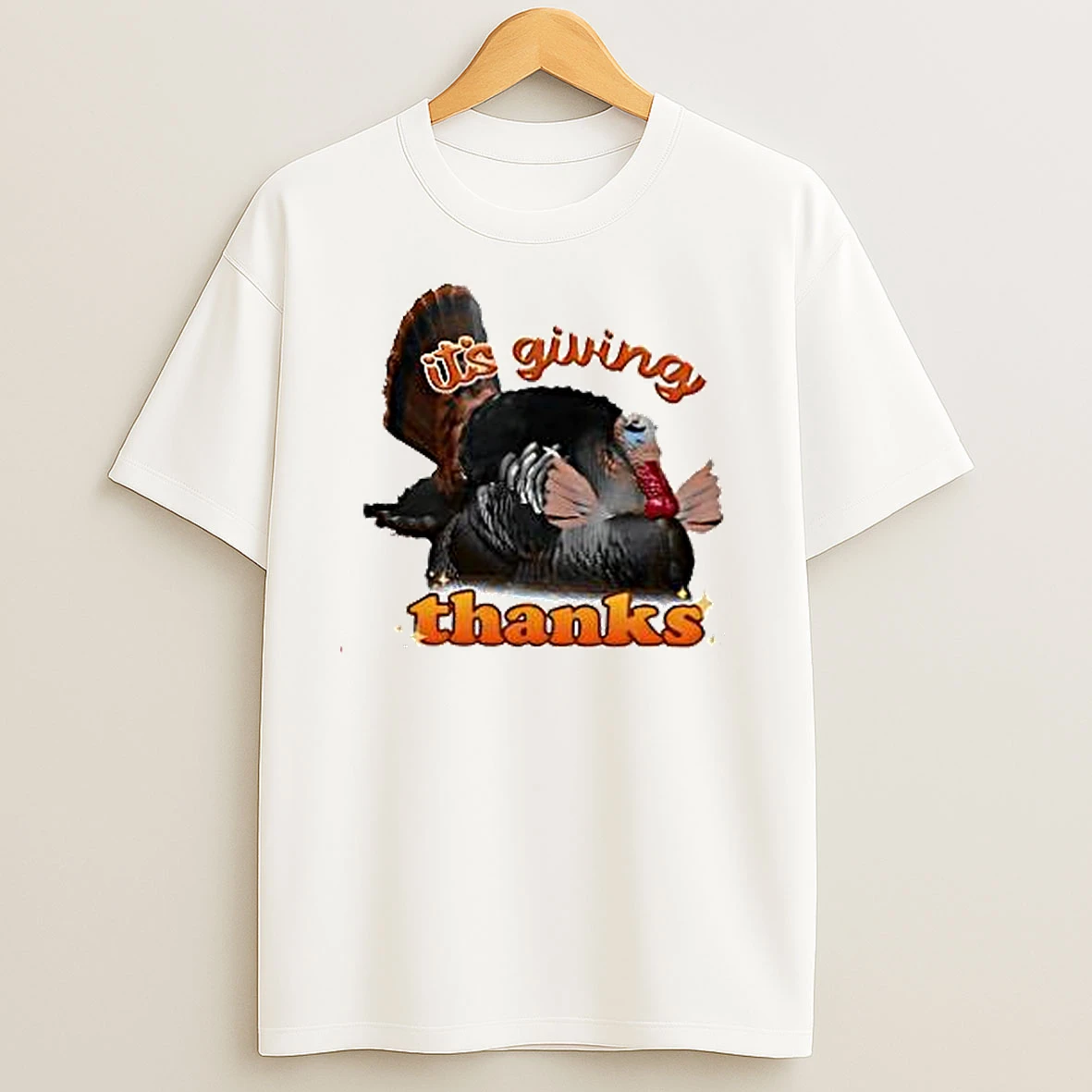 Its Giving Thanks Turkey Thanksgiving T Shirts