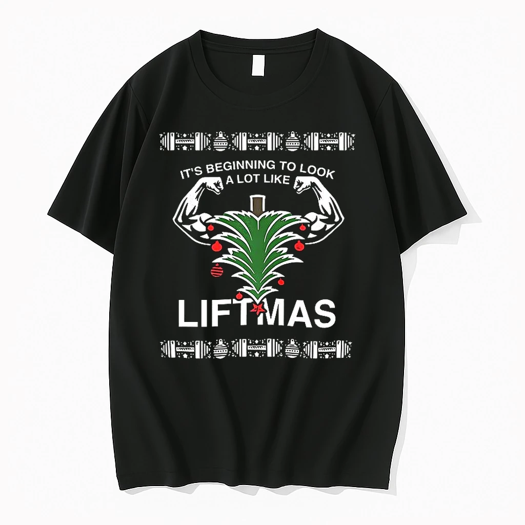 Its Beginning To Look Like Liftmas Ugly Christmas Shirts