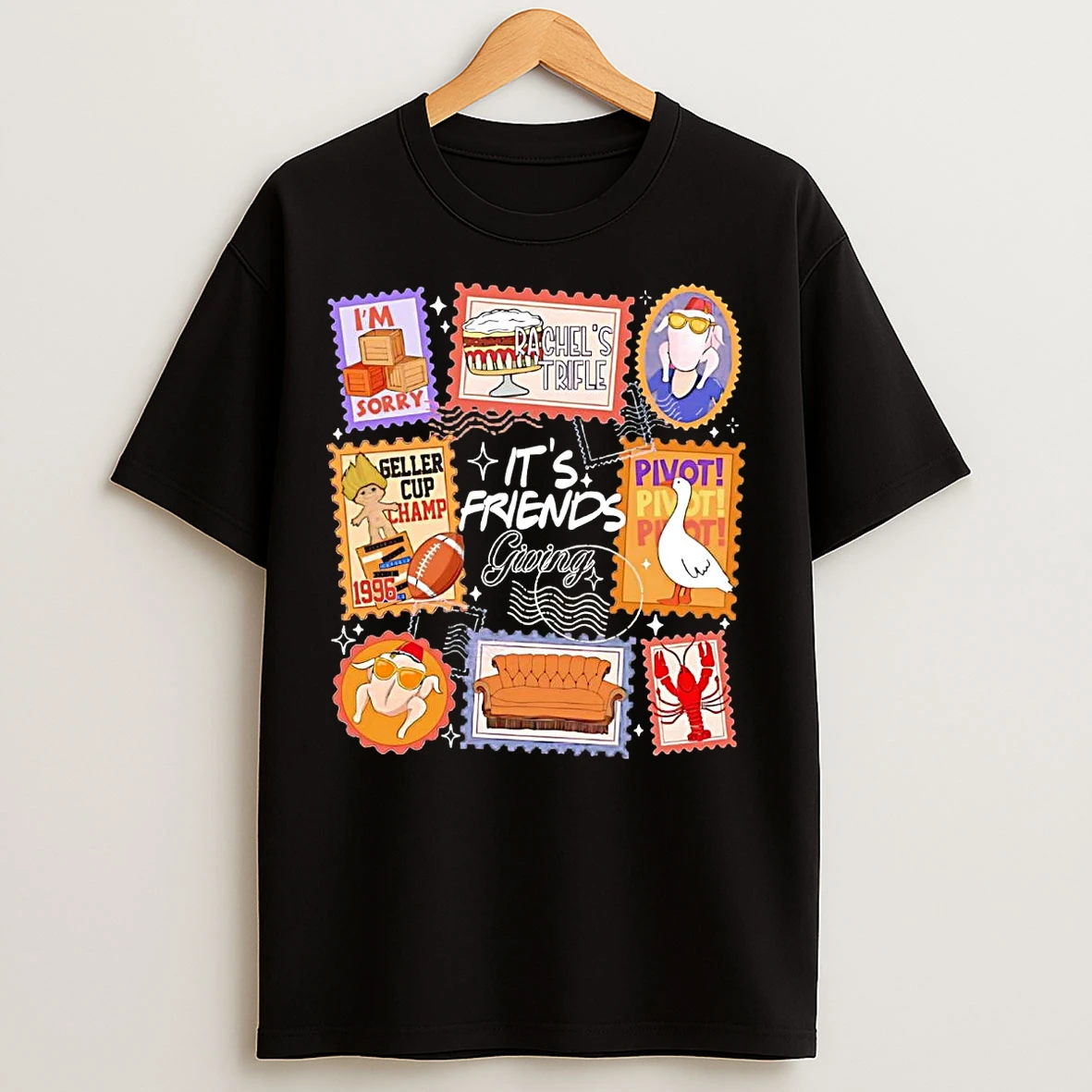 Its Friendly Thanksgiving Stamps T Shirts