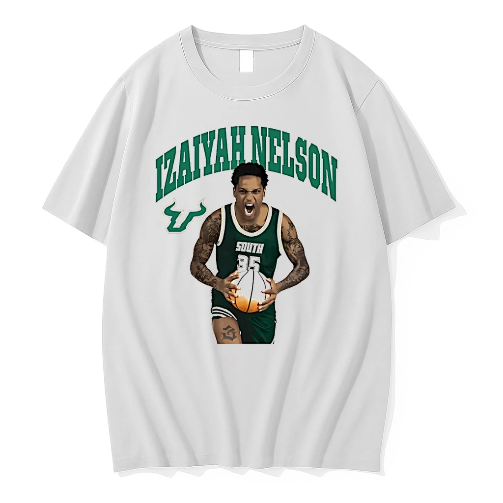 Izaiyah Nelson South Florida Bulls Basketball Player Name Shirts