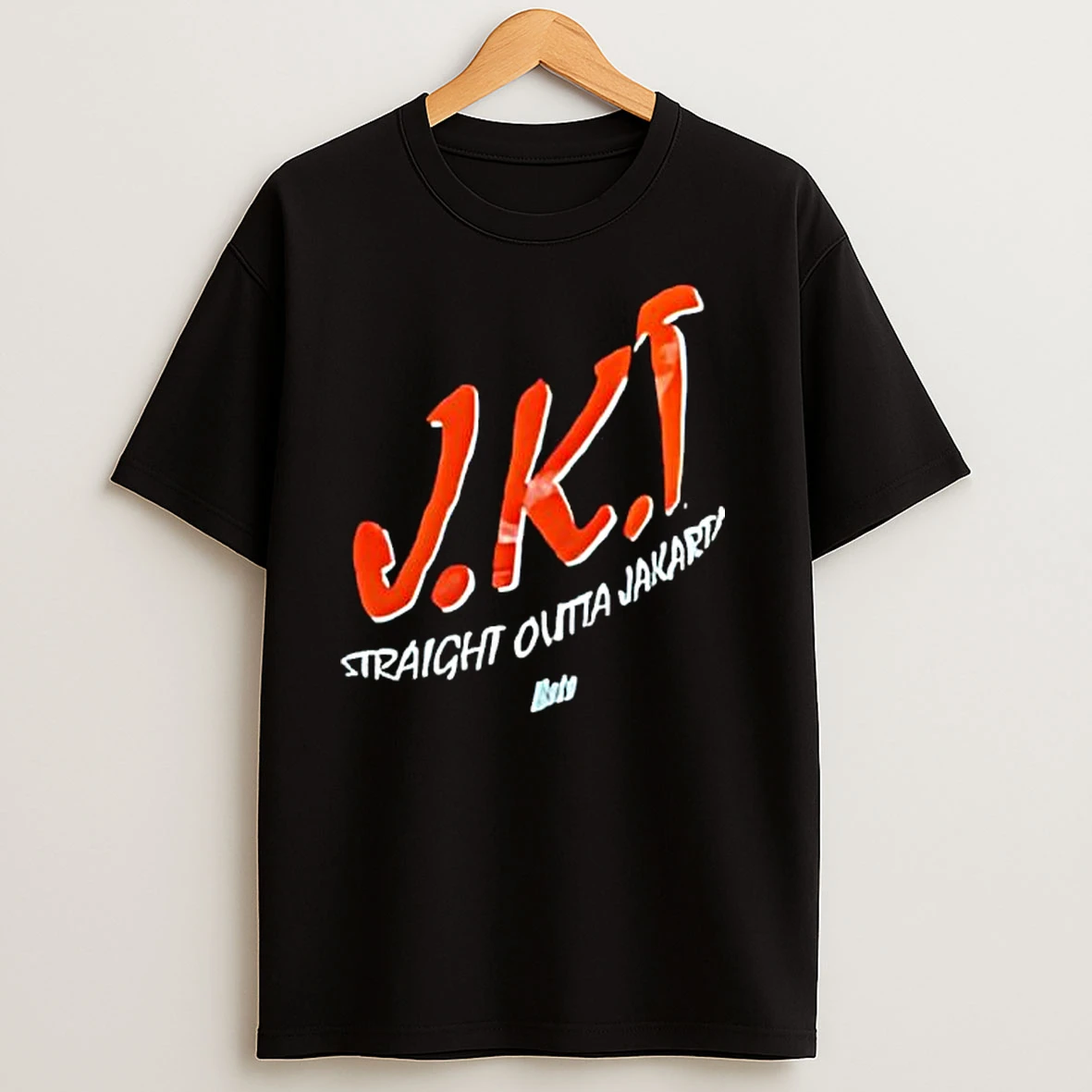 J K T Straight Outta Jakarta T Shirts